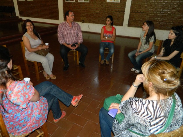 Esta actividad se llevó a cabo en el Centro Cultural de la ciudad de Juana Koslay