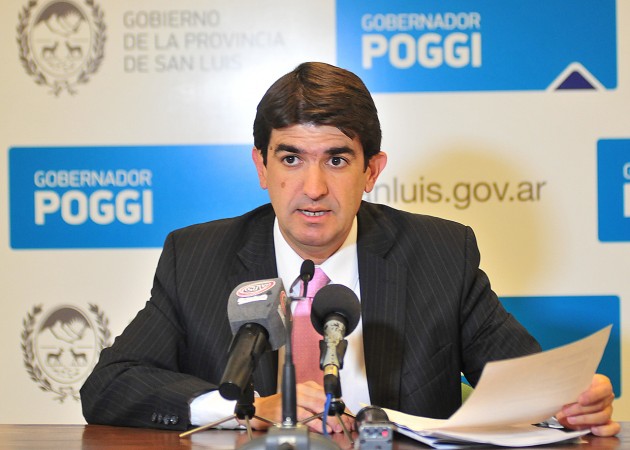 Diego Masci estuvo al frente de la conferencia de prensa