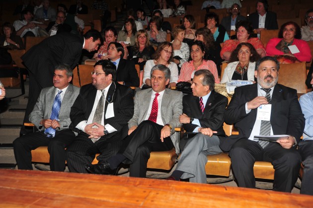 Claudio Poggi, participó del acto acompañado por el vicegobernador, Ing. Jorge Díaz