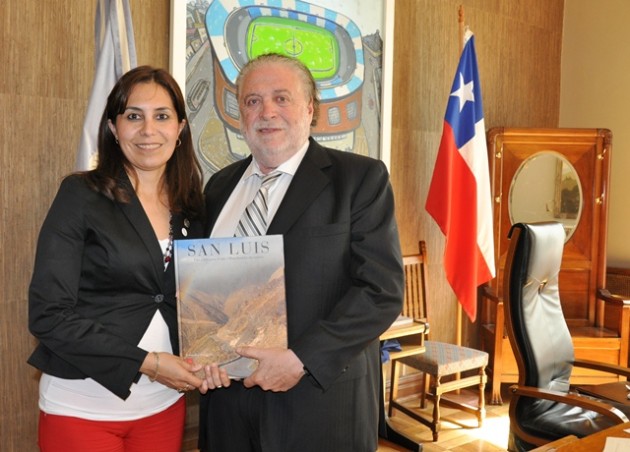 El embajador argentino recibió a la ministra de Turismo y Las Culturas sanluiseña