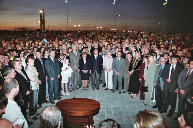 26-03-2003 Acto de la fundación de la ciudad de La Punta.