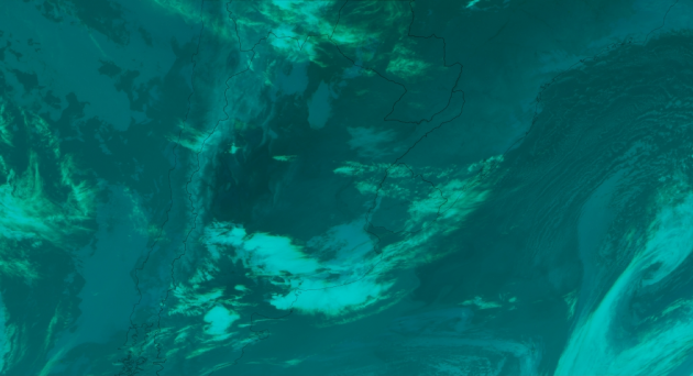 SATÉLITE - 3 BANDAS - NOAA (Lunes 28/10/2013 - 22 hs)