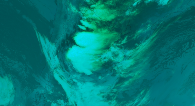 SATÉLITE - 3 BANDAS - NOAA (Jueves 31/10/2013 - 18:30hs) 