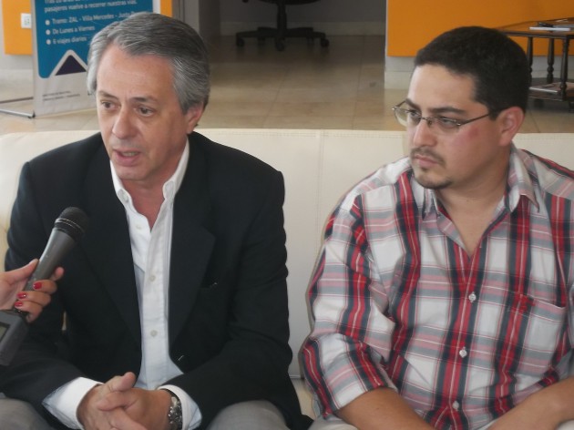 Representantes de la firma Dos Anclas también se reunieron con Belgrano Cargas.