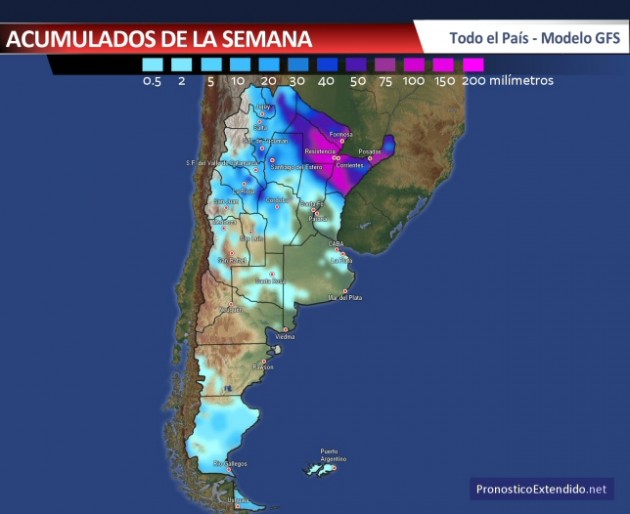 Acumulados de la semana del 18 de noviembre.