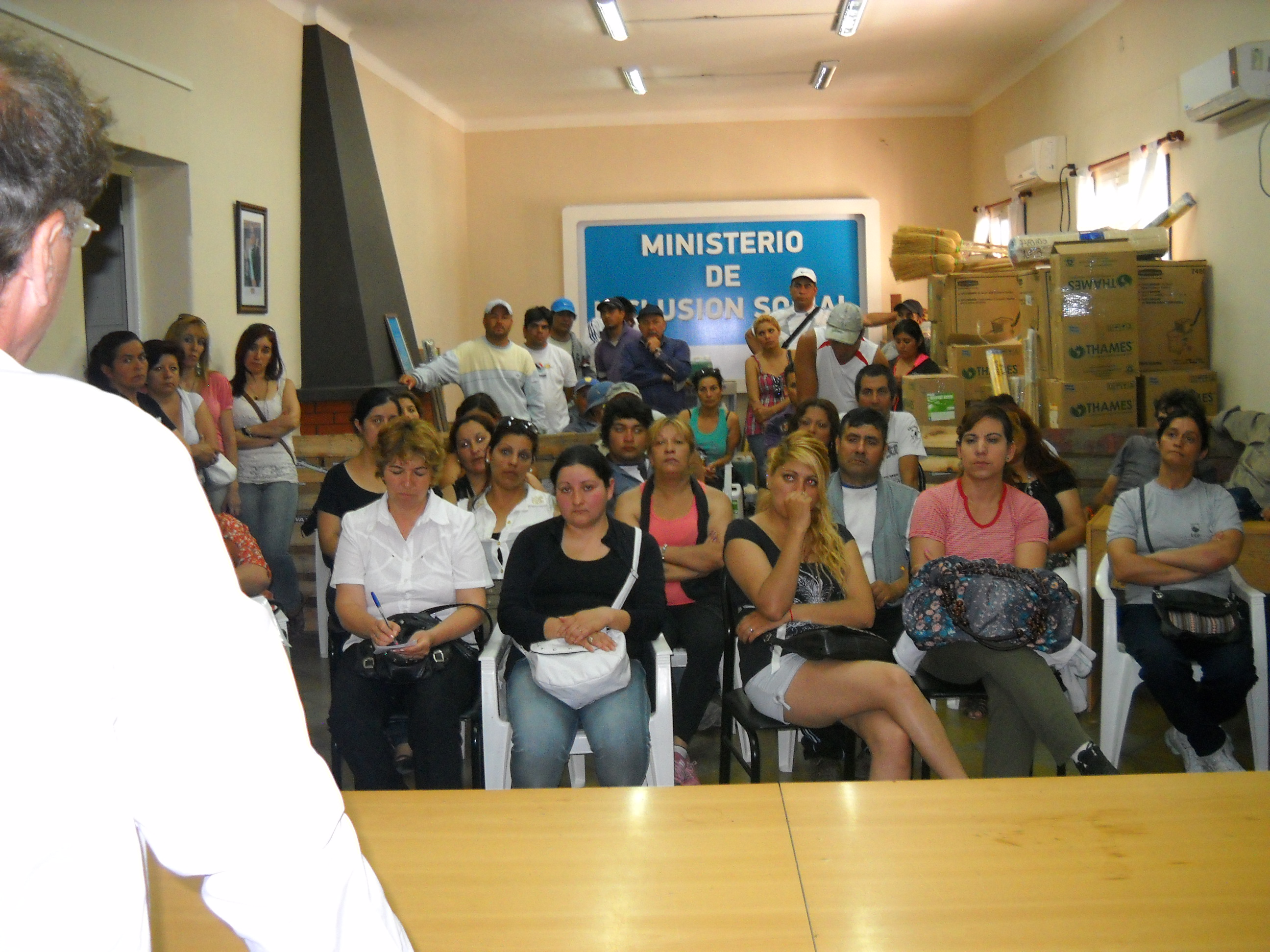 Capacitarán a 20 trabajadores de Inclusión Social