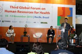 Autoridades de la Provincia participaron del tercer encuentro mundial sobre Recursos Humanos para la Salud en Recife, Brasil