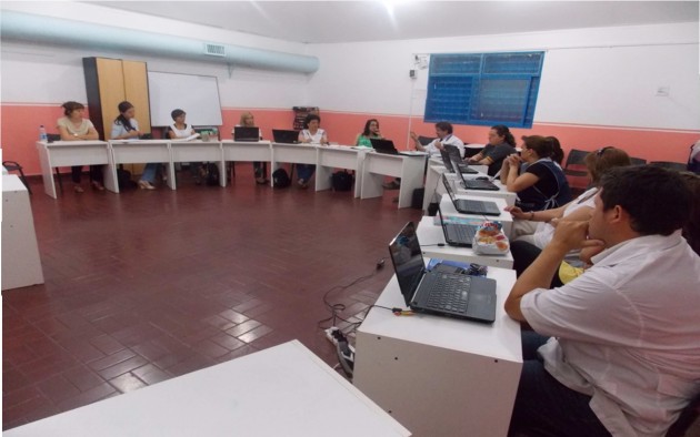 La reunión se realizó en el Centro Educativo Nº 49 “Lindor Quiroga” 
