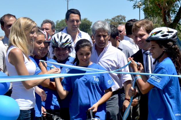 El tramo de ciclovía habilitado tiene una extensión de 800 metros