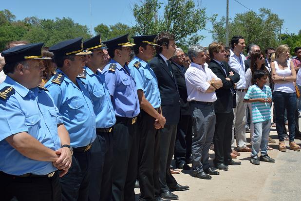 En la provincia se inauguraron cinco comisarías en el 2013.