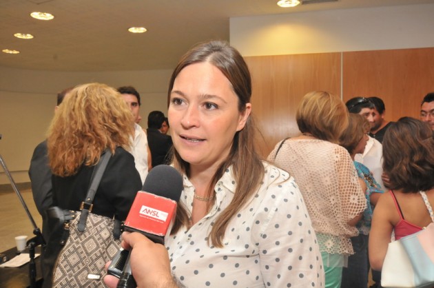María federici, jefa del Programa Pueblos Puntanos