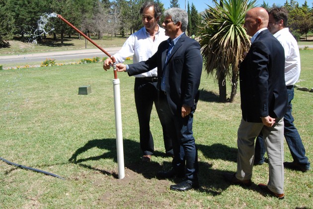 Reacondicionaron el acueducto Potrero de los Funes-Juana Koslay