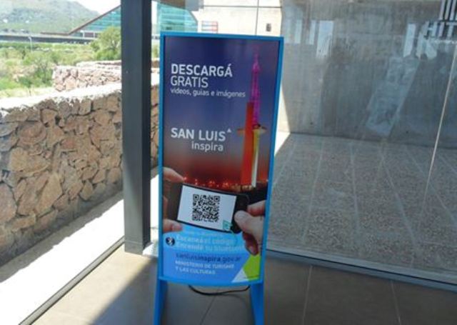 Bluetooth y códigos QR para información turística