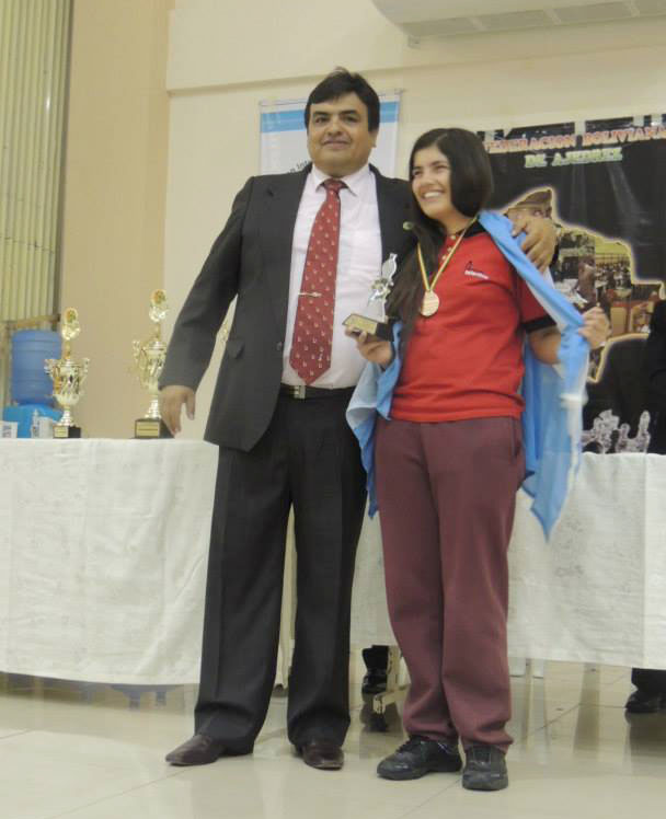 Guadalupe Besso y Pablo Acosta obtuvieron la medalla de bron