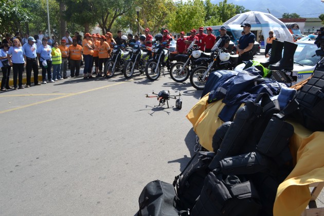 Los drones harán el monitoreo de los eventos  de concurrencia masiva o de lugares de dificil acceso