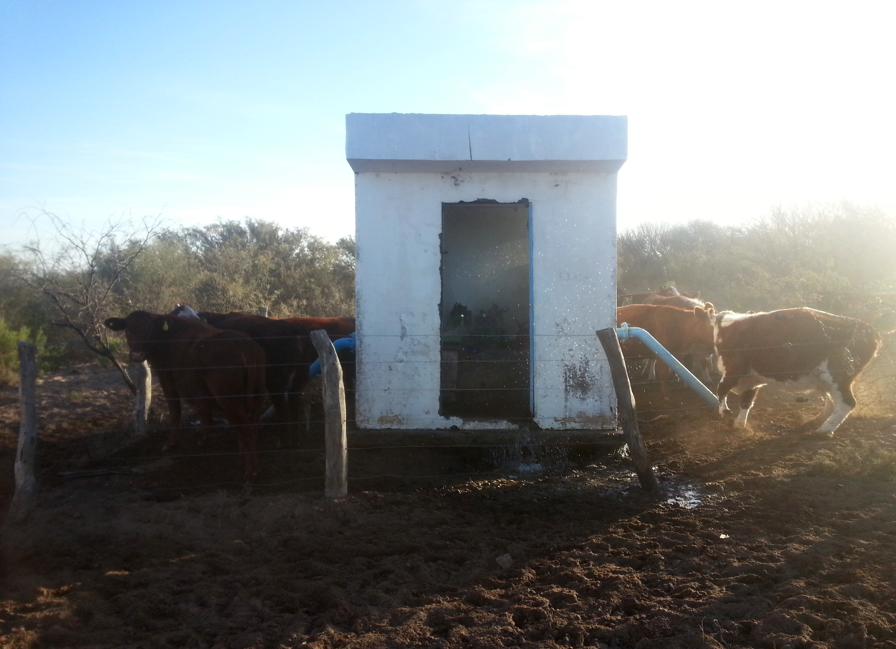 Refaccionan el Acueducto del Oeste Eloy Bona     