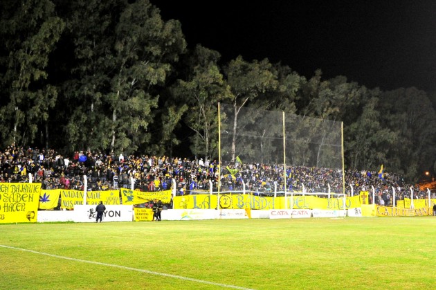 Los hinchas están llegando al estadio