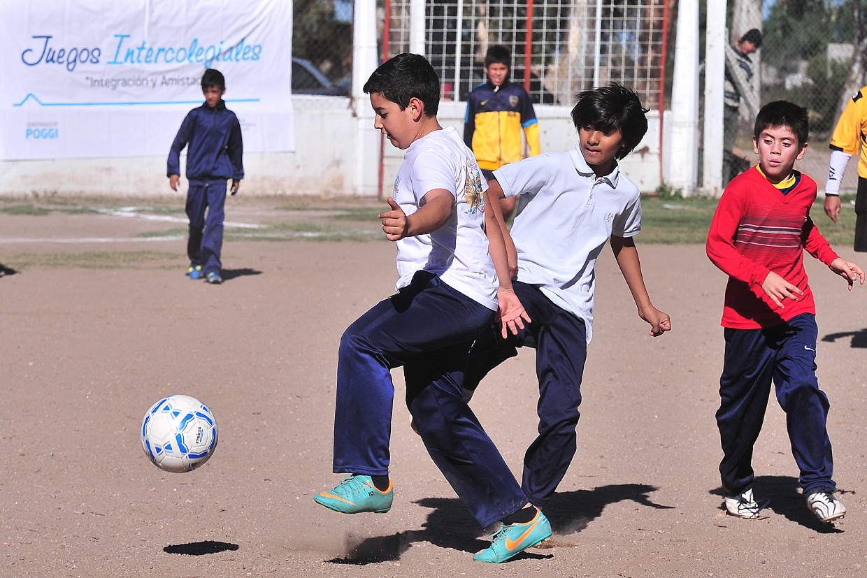 Los Intercolegiales se jugaron en el Ave Fénix