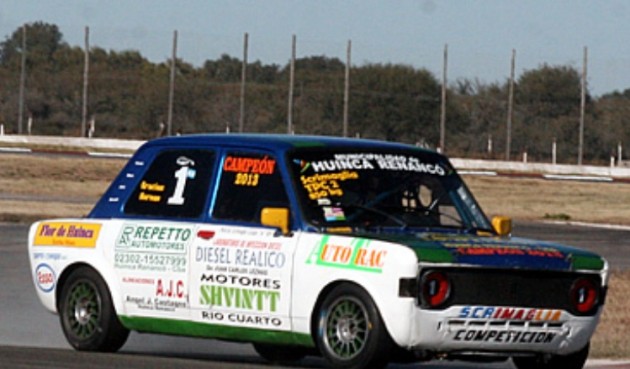 Marcos Scrimaglia, ganador de la Clase 2 del Pista San Luis - ARPADP.