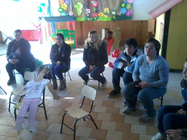 La actividad está destinada a las mamás de los niños que asisten al jardín maternal