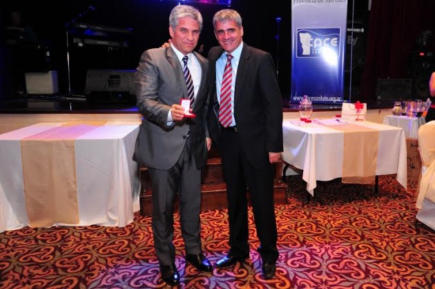 El vicegobernador Jorge Díaz participó del agasajo