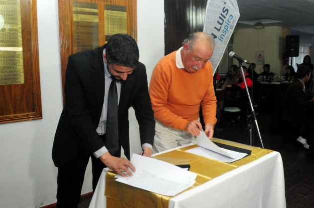 Poggi remarcó la trascendencia del acuerdo tanto para la institución como para la Provincia