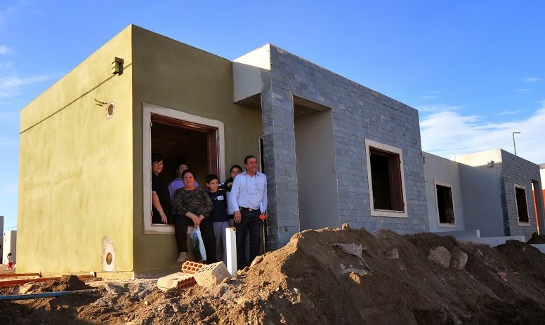 140 familias recorrerán su vivienda en construcción en cuatro localidades