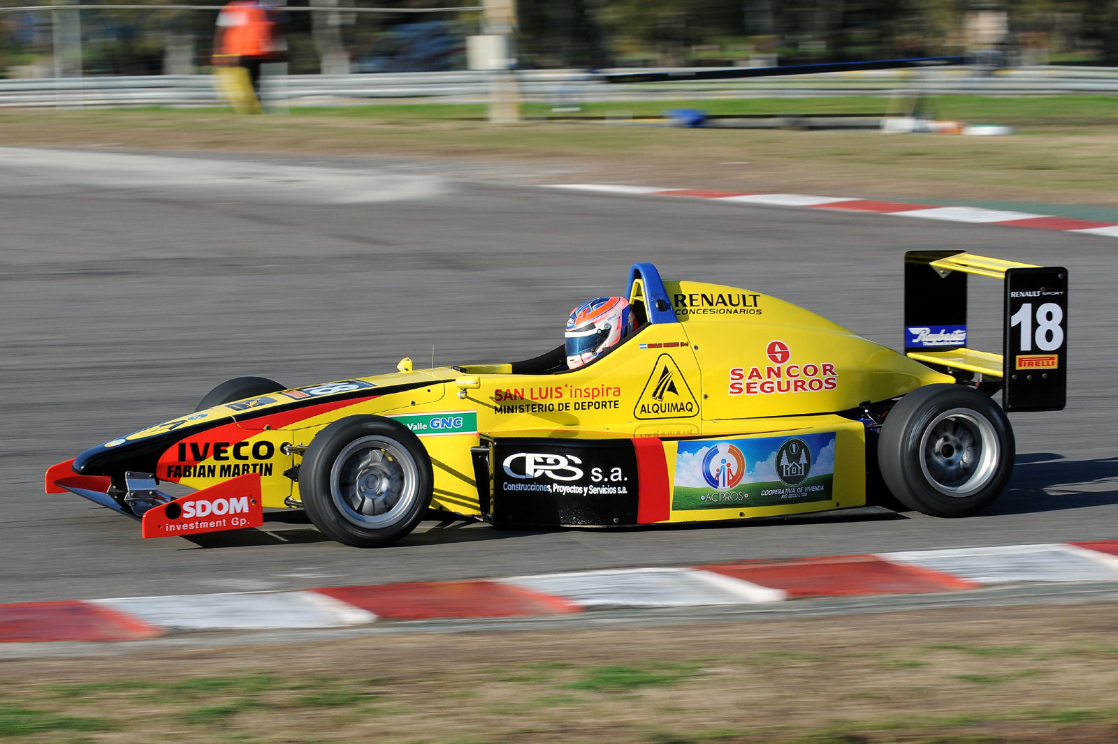 Merlo largará 4º y Dominici 13º en la primera carrera en Chaco