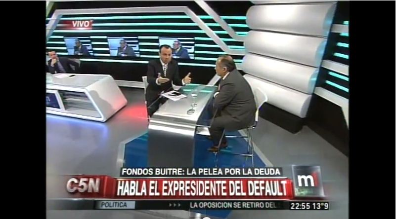 El senador Rodríguez Saá en C5N