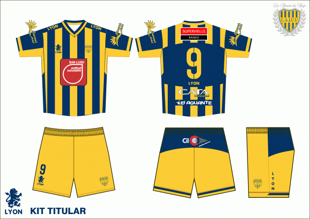 Camiseta titular de Juventud 