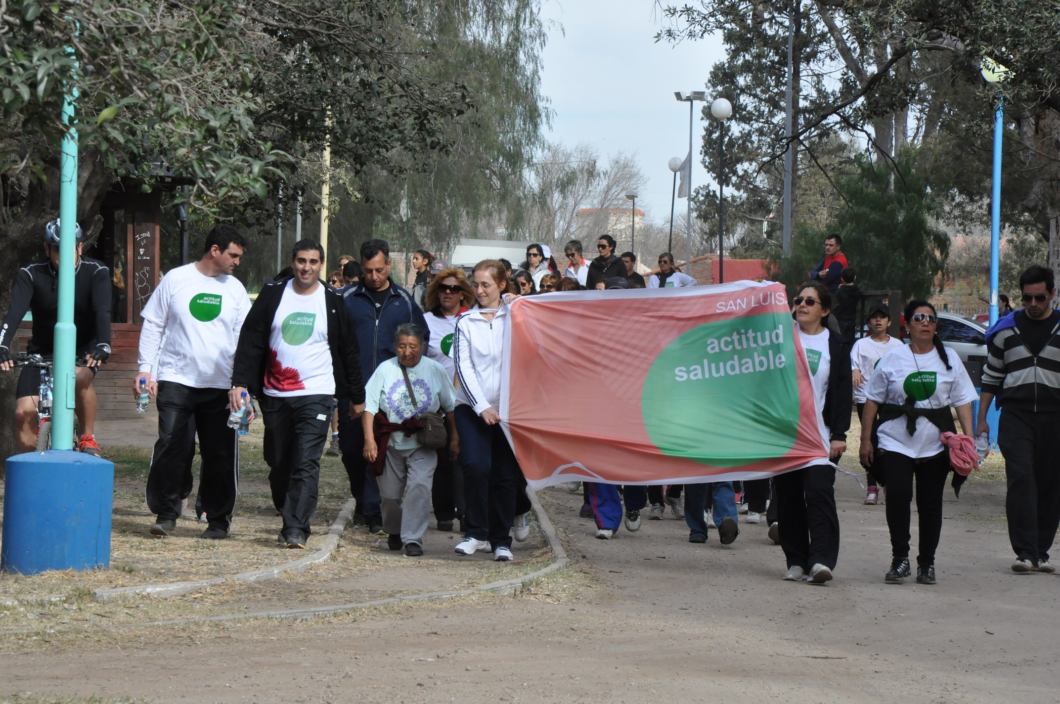 Se llevó a cabo en San Luis una nueva corre caminata