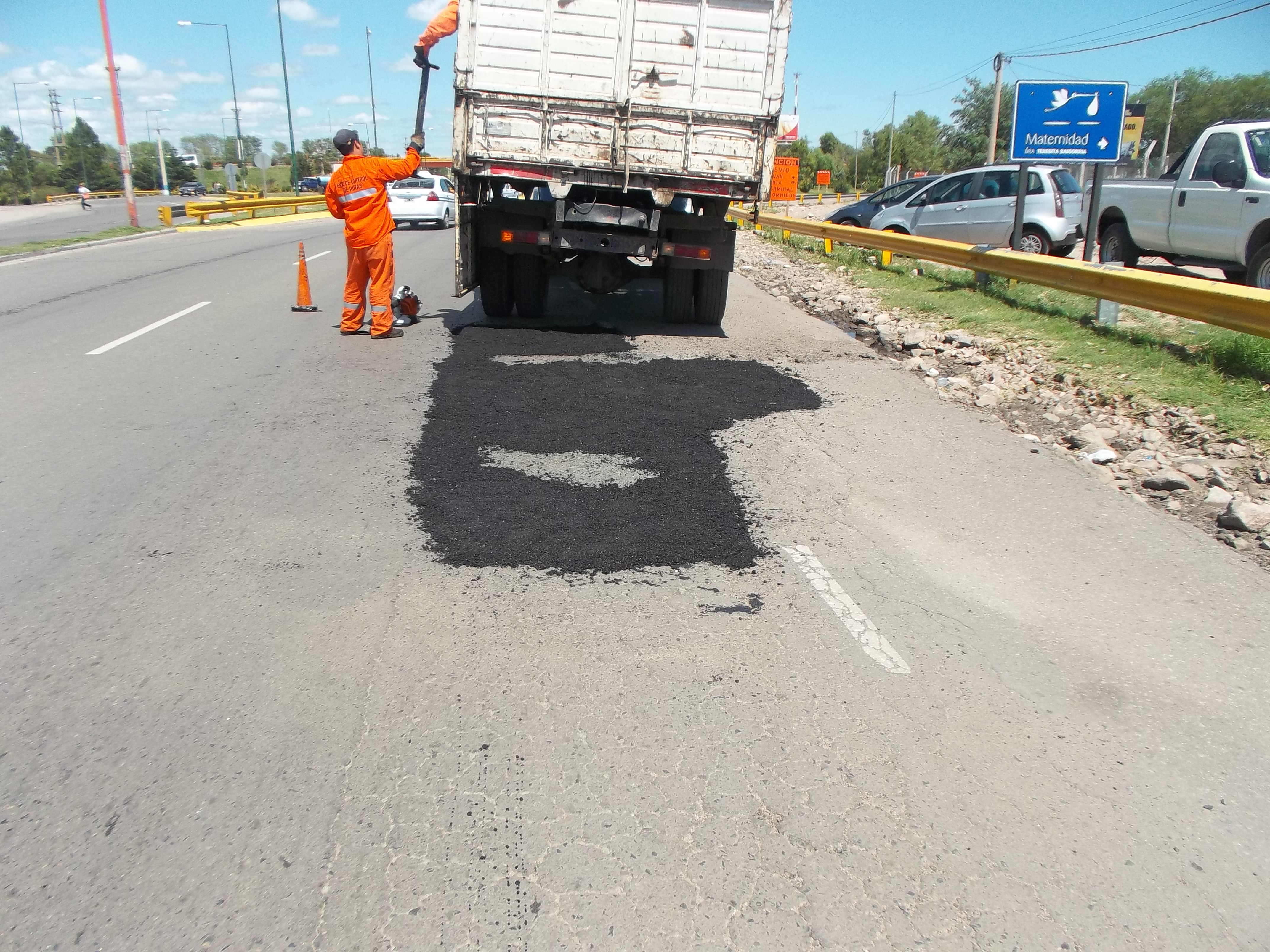 Realizaron mejoras en el asfalto de las rutas 9 y 20                  