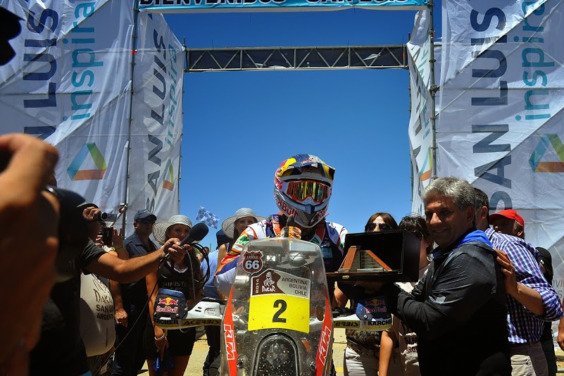 El paso del Dakar por San Luis II