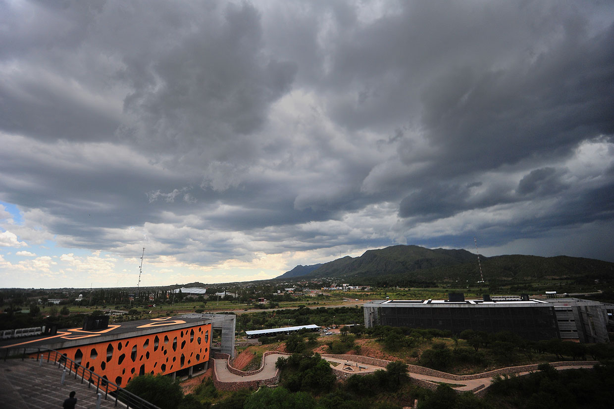 Lluvia, granizo y piedra en algunas partes de la provincia