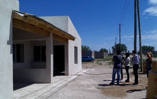 Realizan trabajos en viviendas del Plan Solidaridad de Villa Mercedes