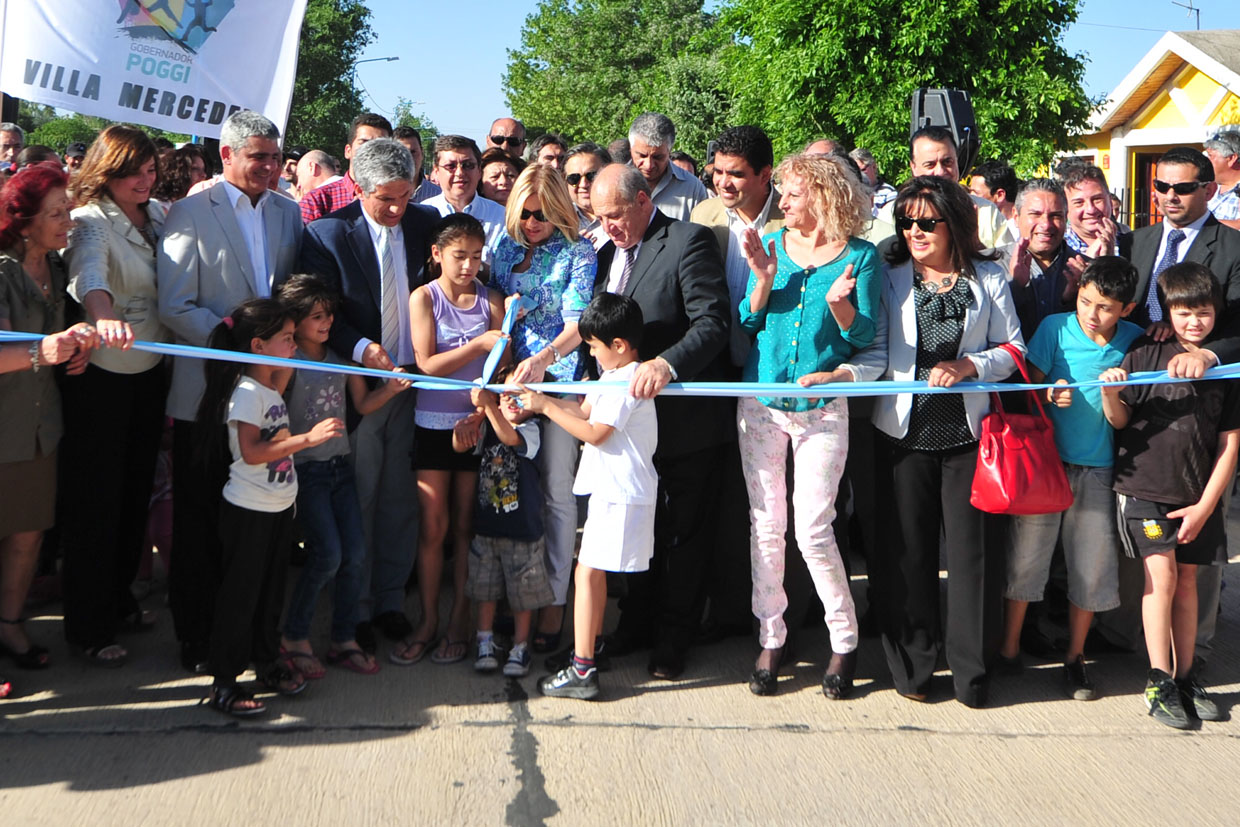 El Gobierno inaugurará 120 cuadras de pavimento en Villa Mercedes