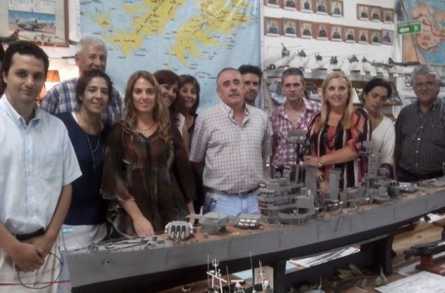 La ministra Bartolucci visitó el museo Ex Combatientes de Malvinas