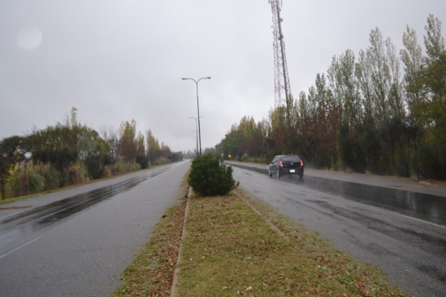 Transitar con precaución por lluvias