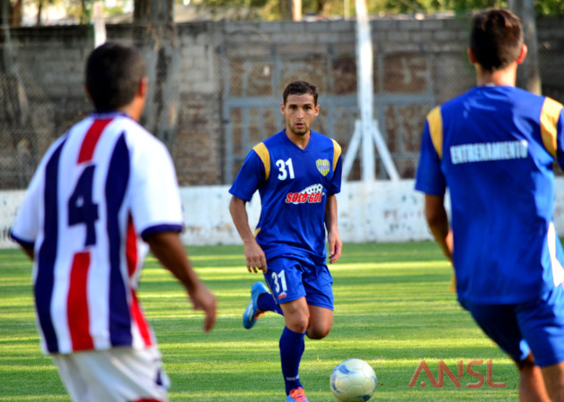 Pablo Marisi autor de un gol en el amistoso