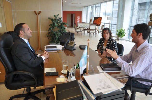 El encuentro se llevó a cabo, este miércoles, en el despacho del ministro Marcelo Sosa