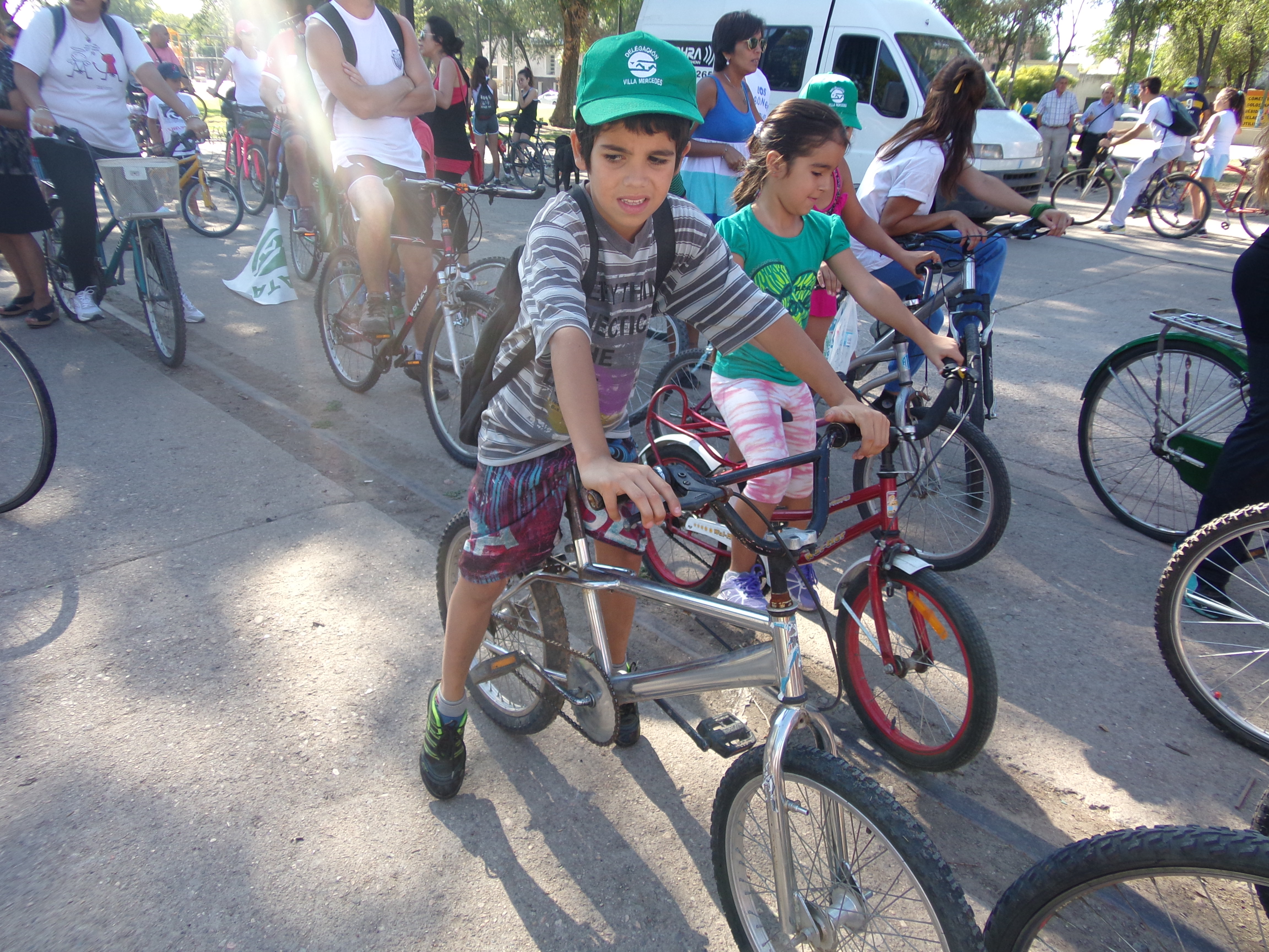 Una bicicleteada que incluirá deporte, recreación y salud