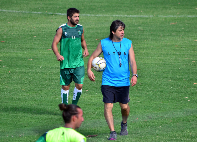 El equipo puntano entrenó en el estadio “Juan Gilberto Funes” 