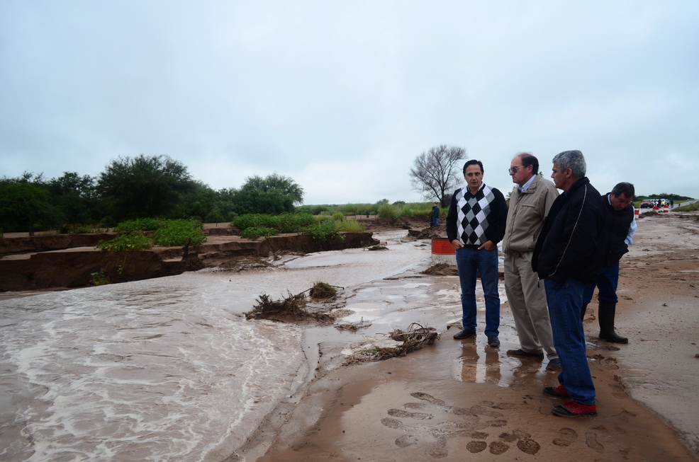 El vicegobernador recorrió la cuenca del Río Nuevo