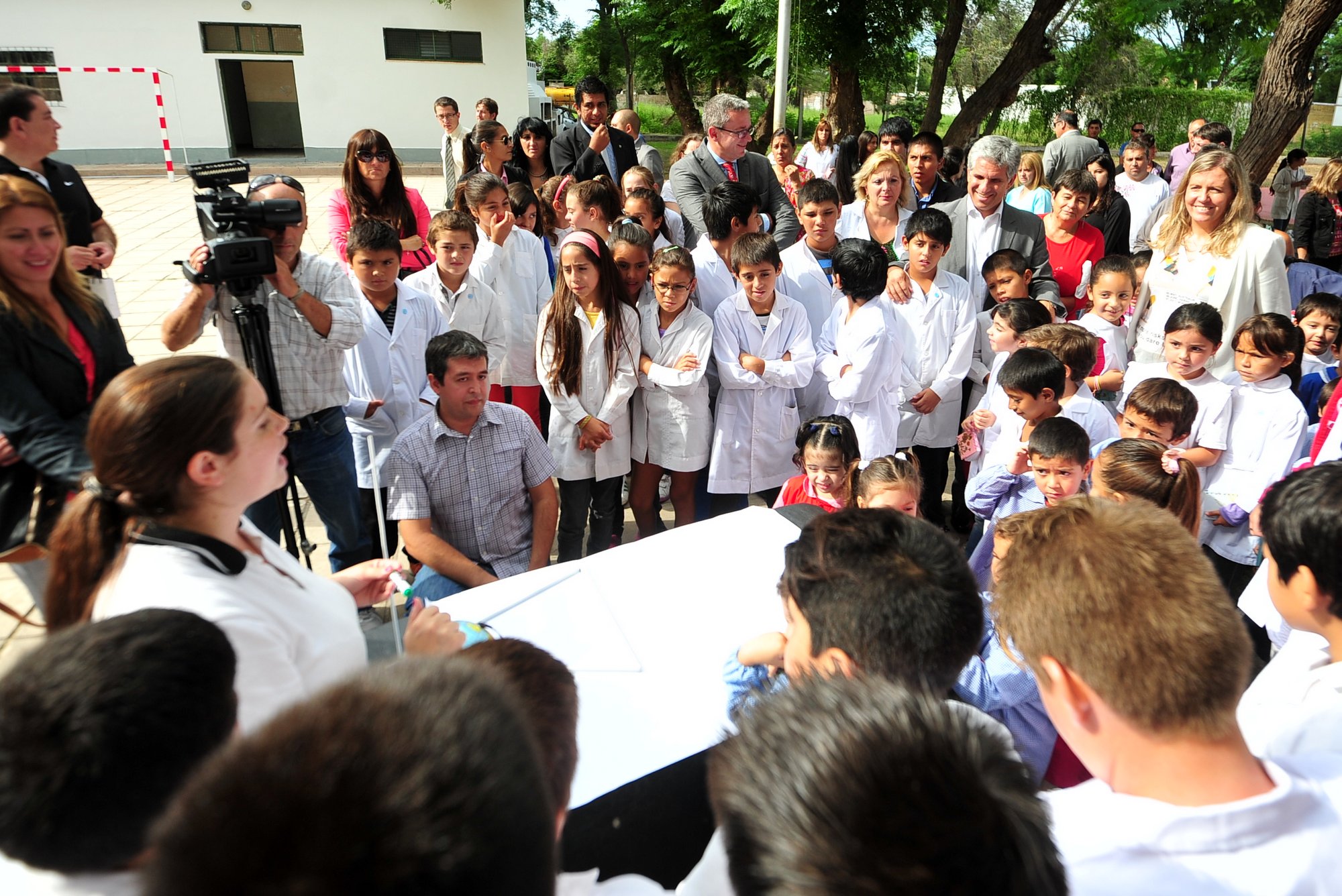 Llegaron las TuBi y los talleres de reciclado y de ciencia a la Escuela “Los Andes” de Balde