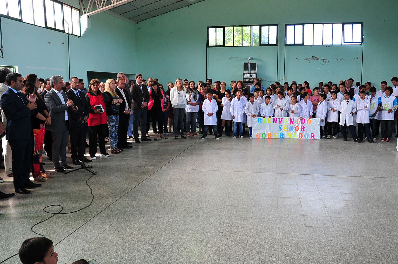 Poggi en el tercer día de clases: En San Jerónimo el secundario tendrá orientación en turismo termal