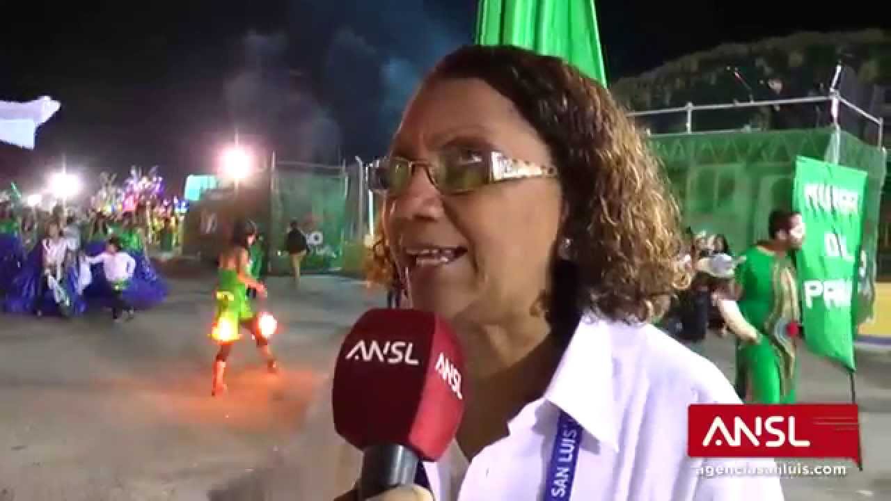Celia Domíngues, productora en Carnaval de Río en San Luis
