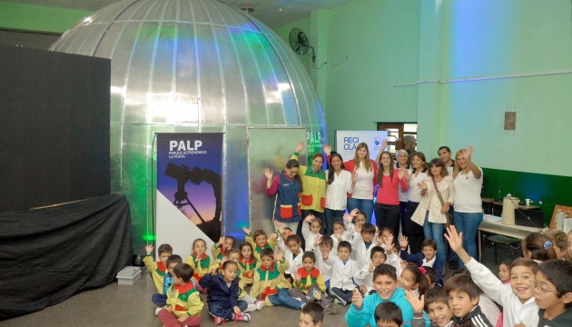 Luego de un exitoso paso por San Martín, el planetario itinerante llega este lunes a Quines.