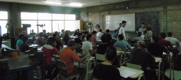 El examen fue tomado el pasado miércoles 1º de abril a las 18:00 en la Escuela Técnica Nº 15 “Agustín Mercau” 