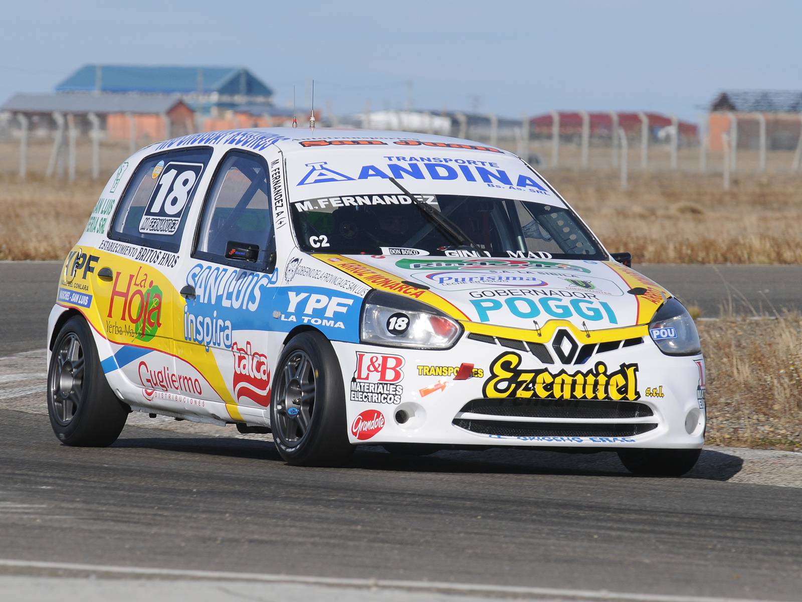 Marcos Fernández largará 16º en Río Gallegos