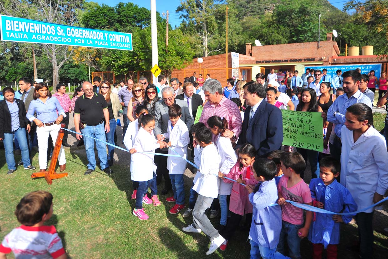 El Talita ya disfruta la plaza saludable